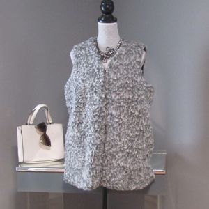 Mark Gray Teddy Bear Sherpa Vest Size L